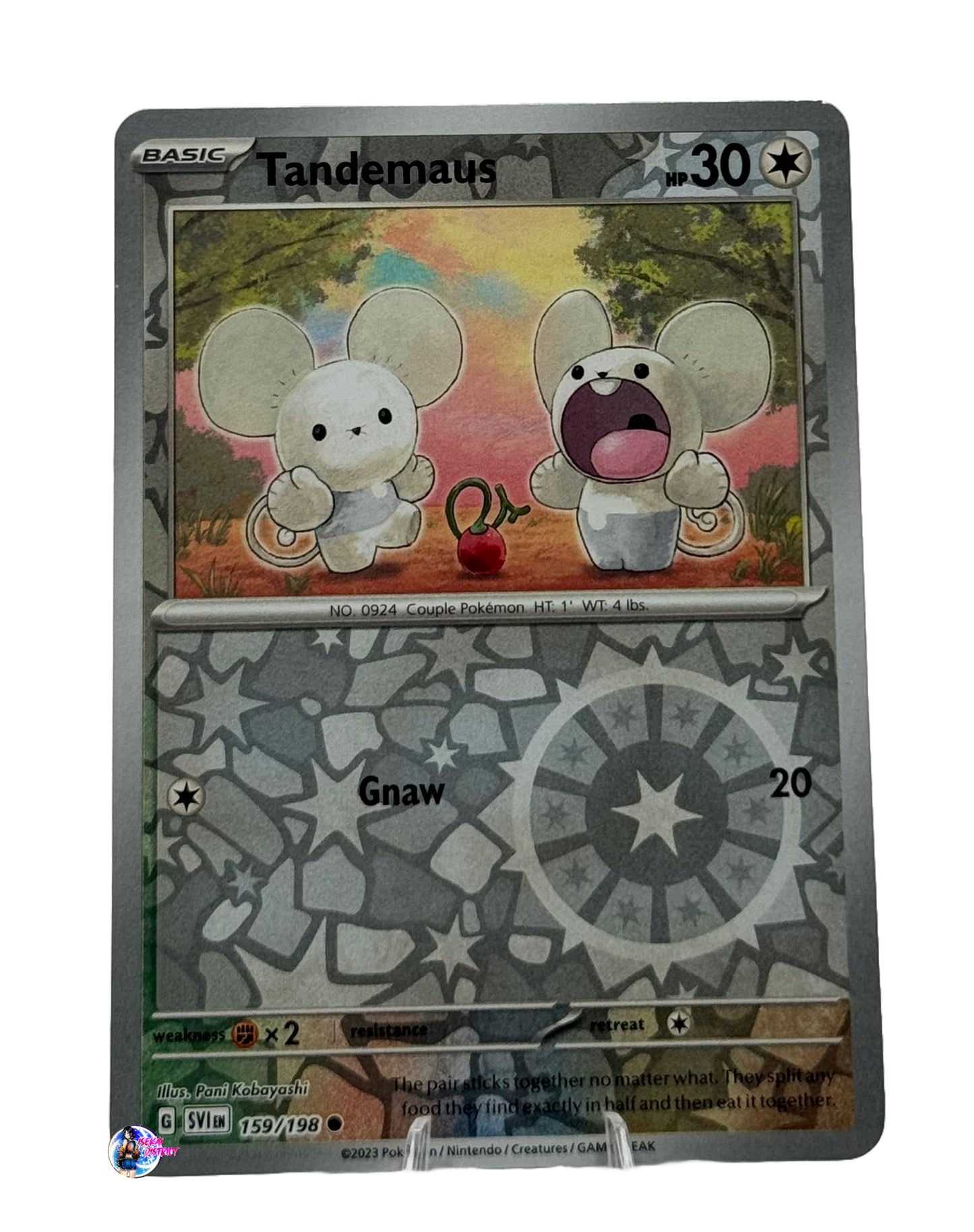 Pokemon Scarlet & Violet : Tandemaus Reverse Holo #159