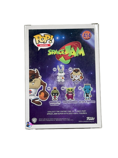 Funko Pop: Space Jam Taz #414 (Chase Only) Slight Damage shown on image 4