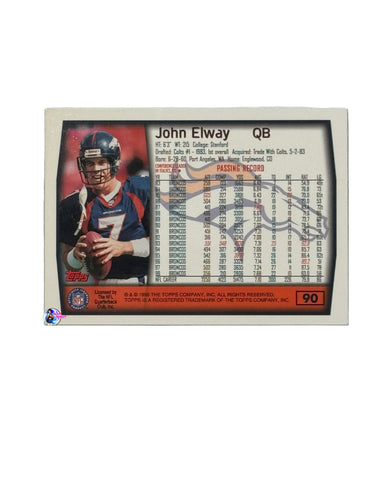 1999 Topps John Elway (#90) (Denver Broncos)