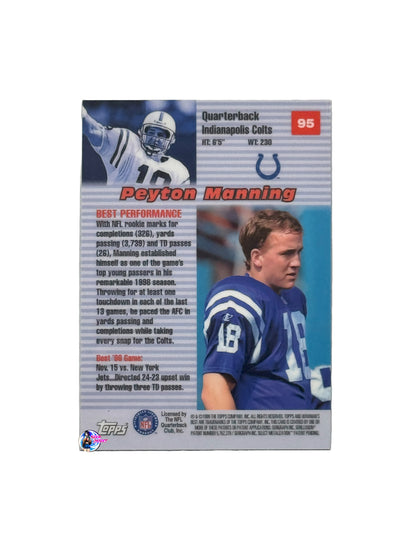 1999 Topps Bowmans Best Peyton Manning (95) (Indianapolis Colts)