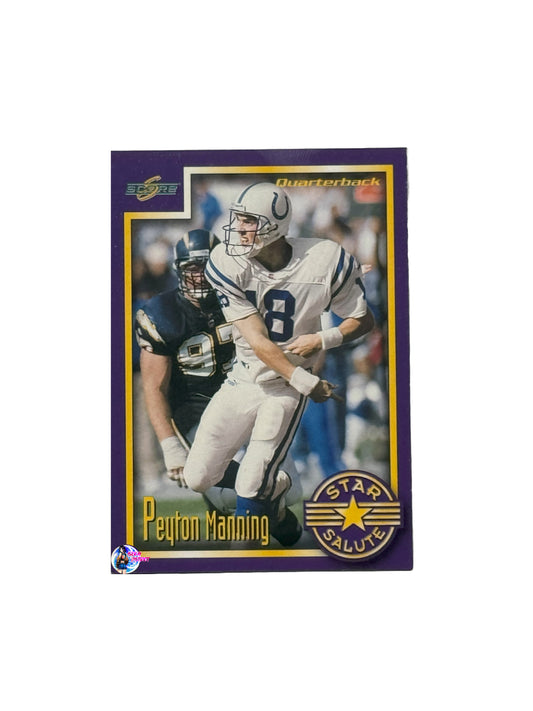 1999 Score Star Salute Peyton Manning (S-99) (Indianapolis Colts)