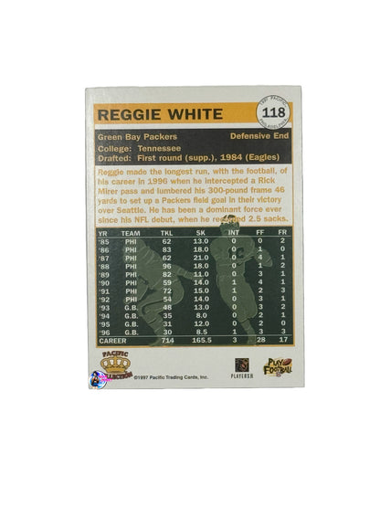 1997 Pacific Collection Reggie White (118) (Green Bay Packers)