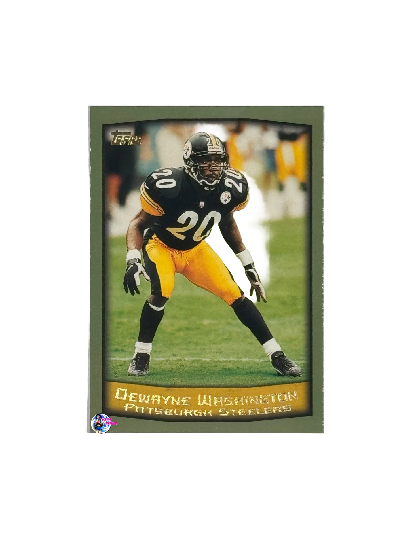 1999 Topps Dewayne Washington (26) (Pittsburg Steelers)