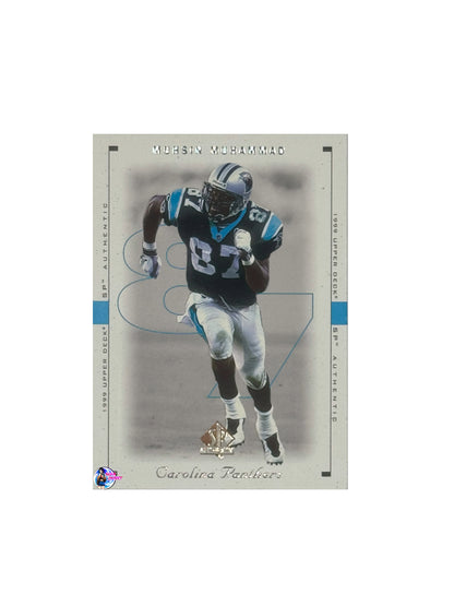 1999 Upper Deck SP Authentic Muhsin Muhammad #12 (Carolina Panthers)