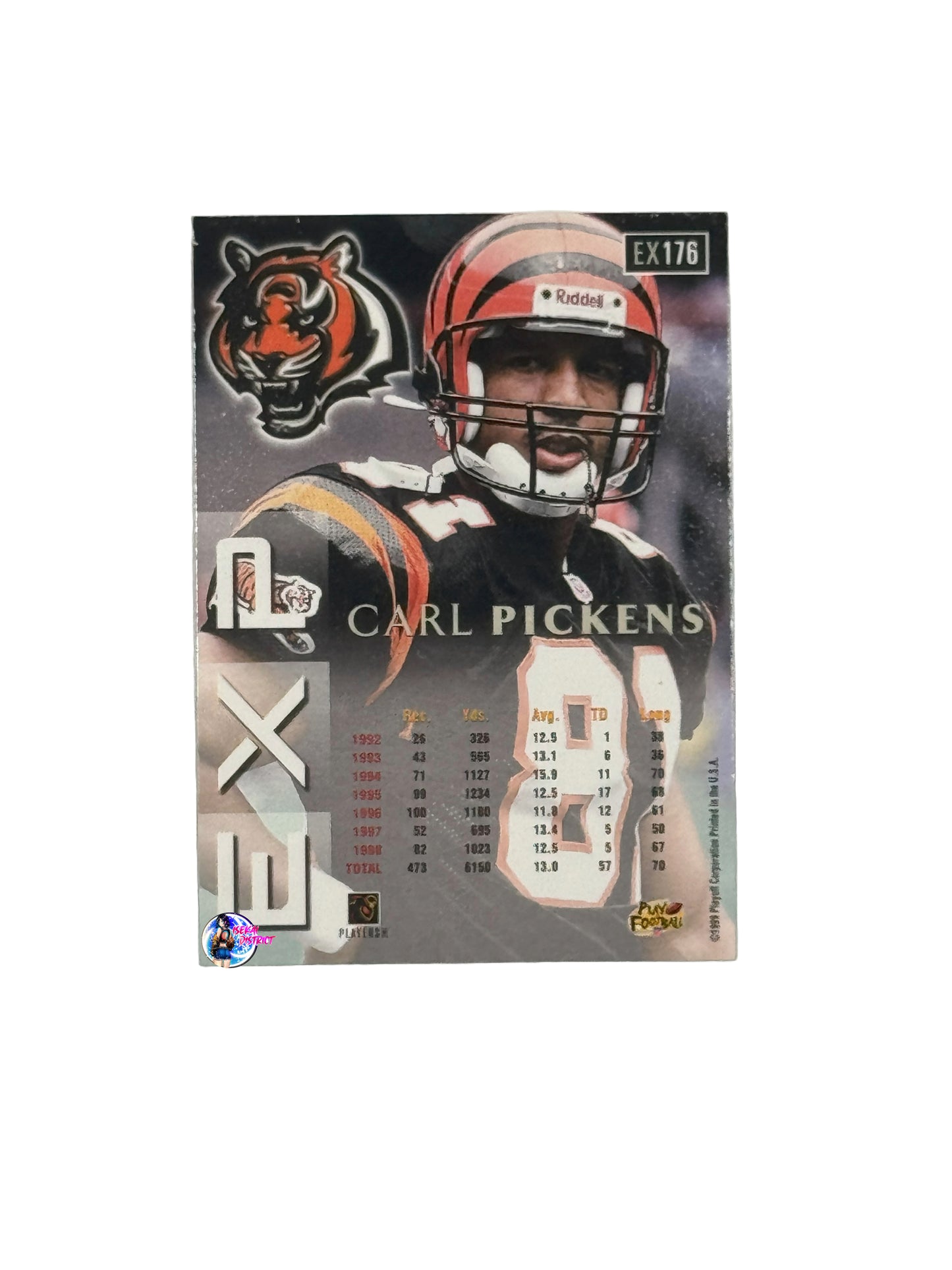 1999 Playoff Prestige EXP Carl Pickens #EXP176 ( Cincinnati Bengals)