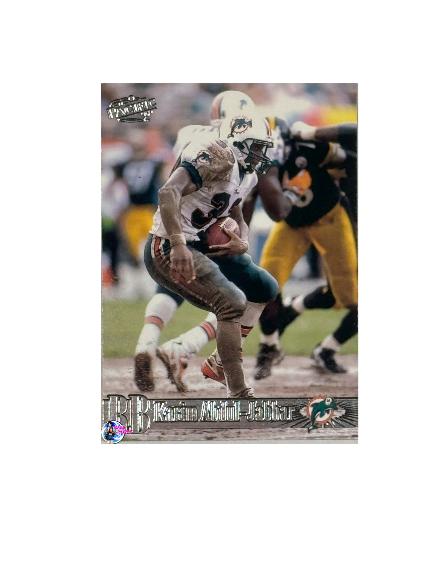 1998 Pacific Karim Abdul-Jabbar (#216) (Miami Dolphins)