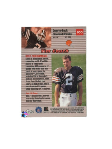 1999 Topps Bowmans Best #100 Tim Couch (Cleveland Browns)