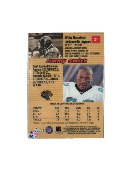 1999 Topps Bowmans Best #31 Jimmy Smith (Jacksonville Jaguars)