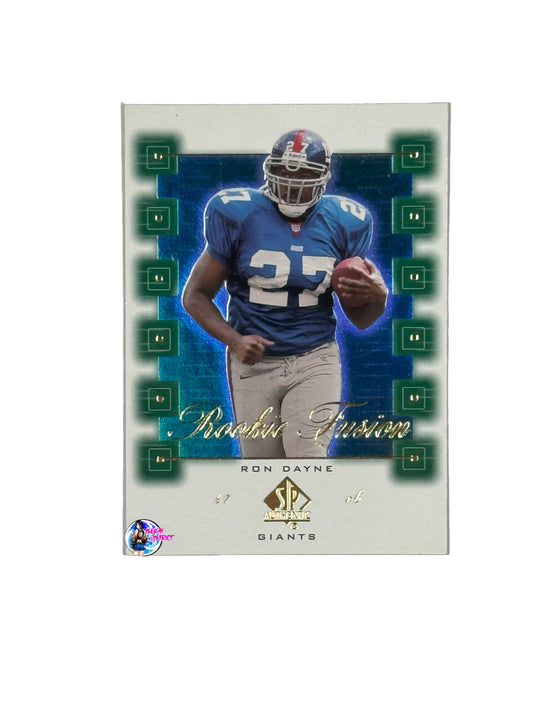 2000 Upper Deck SP Authentic Rookie Fusion #RF4 Ron Dayne (New York Giants)