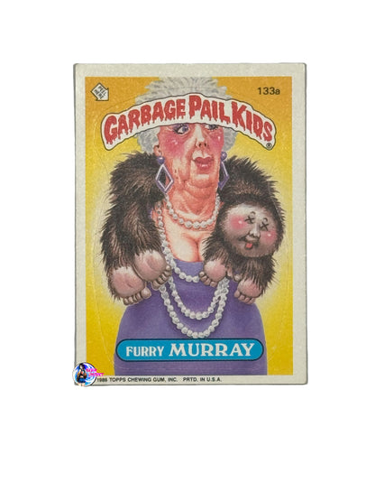 Garbage Pail Kids 1986 Furry Murray 133a