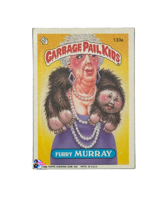 Garbage Pail Kids 1986 Furry Murray 133a