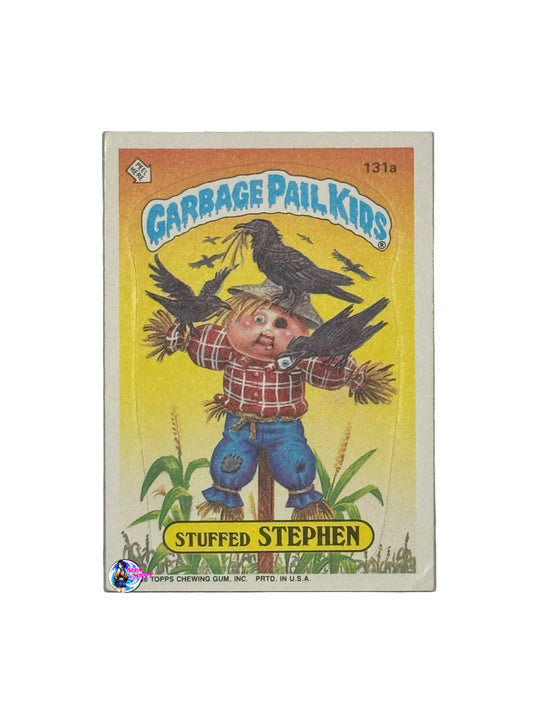 Garbage Pail Kids 1986 Stuffed Stephen 131a