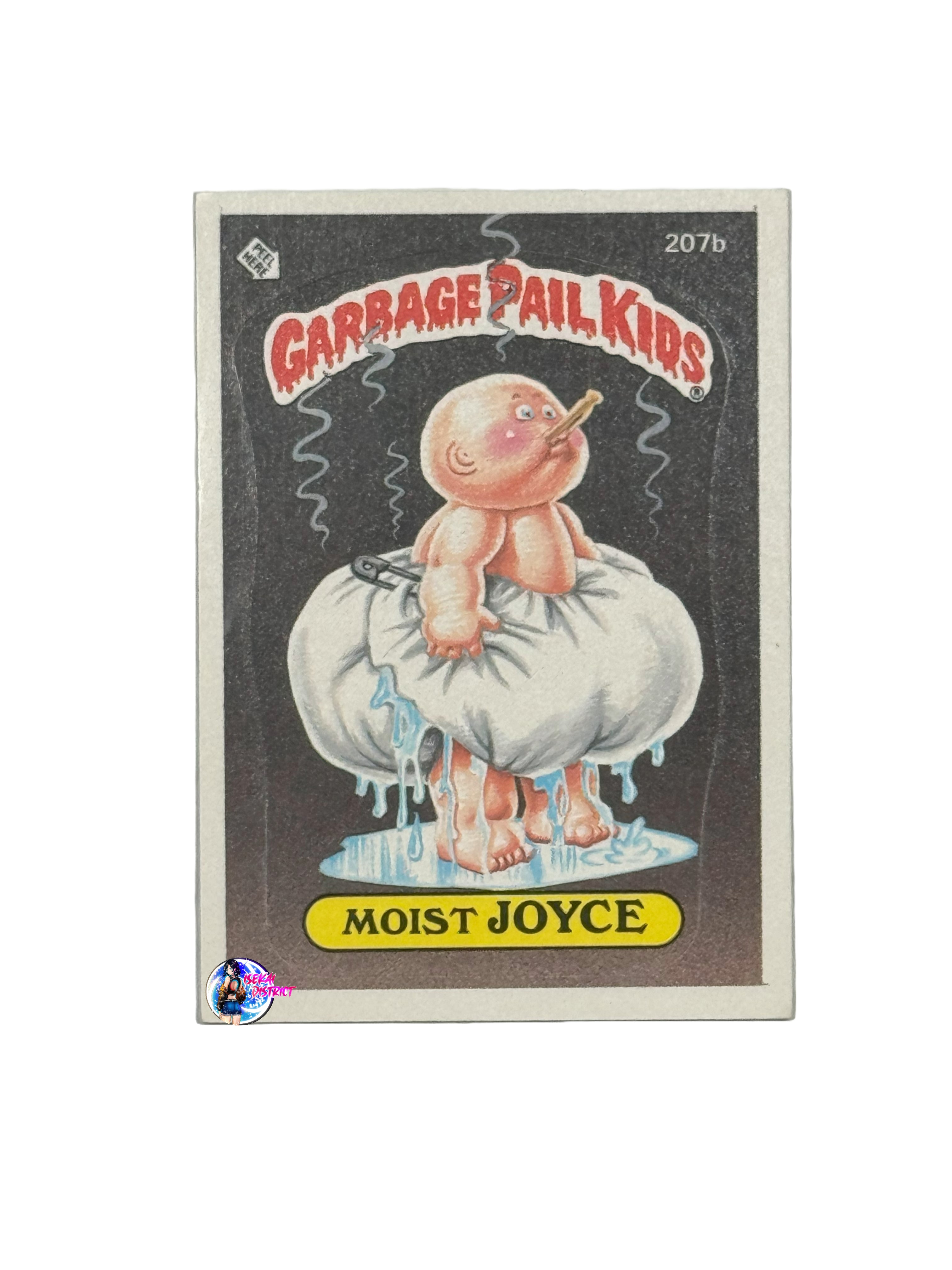 Garbage Pail Kids 1986 Moist Joyce 207b