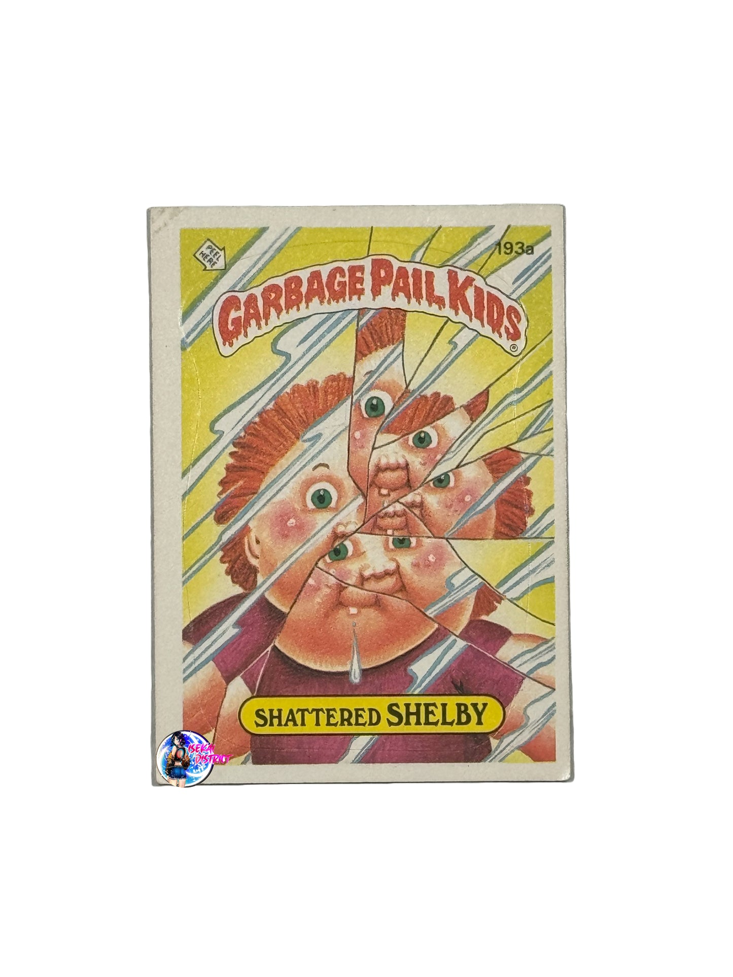 Garbage Pail Kids Shattered Shelby 193a