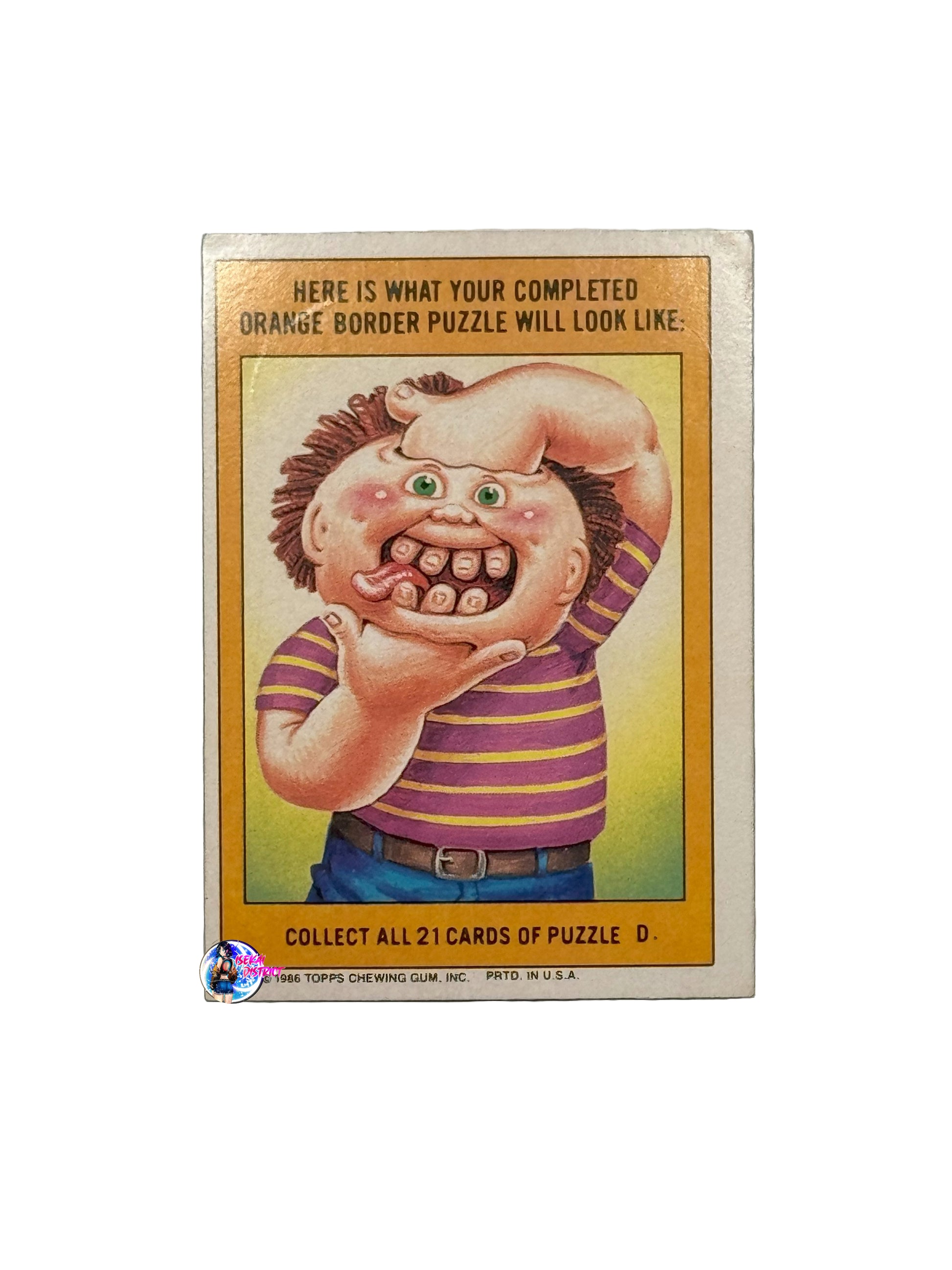 Garbage Pail Kids Shattered Shelby 193a