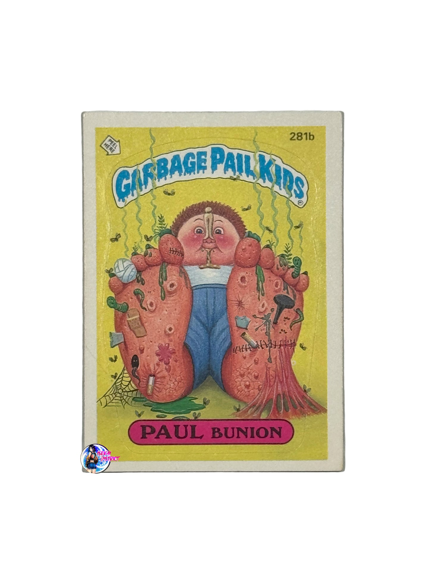 Garbage Pail Kids 1987 Paul Bunion 281b