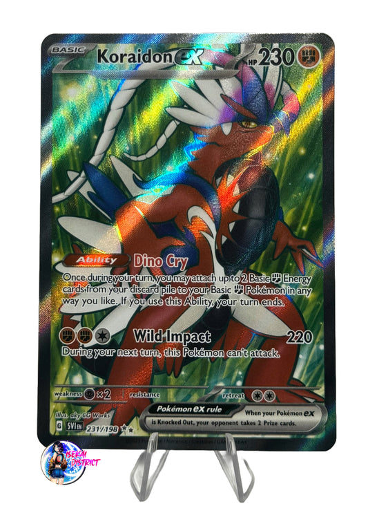 Pokemon Scarlet & Violet: Koraidon ex Full Art #231