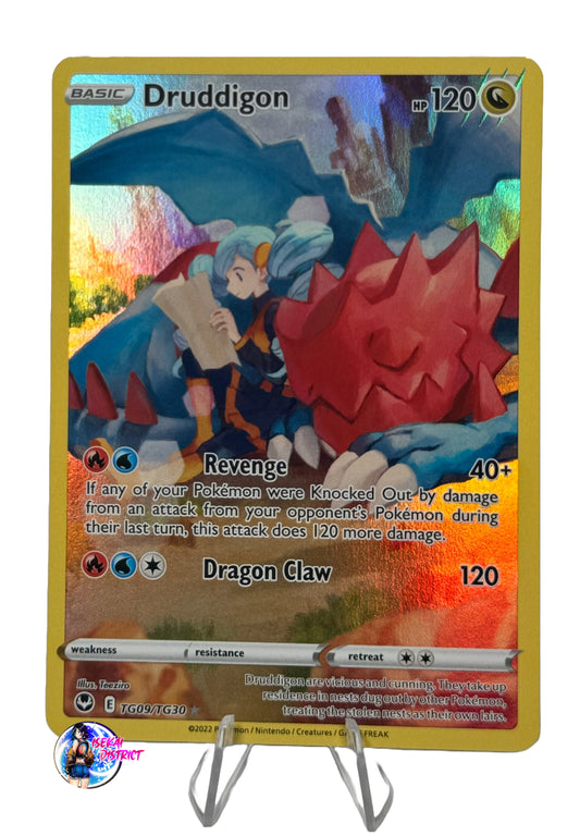 Pokemon Silver Tempest: Druddigon Full Art #TG09