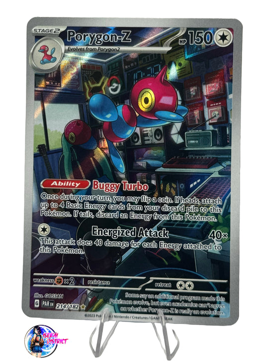 Pokemon Scarlet & Violet: Porygon-Z Full Art #214