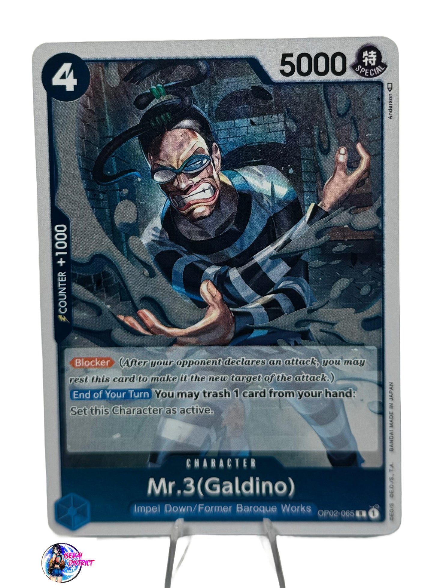 One Piece TCG: Mr.3 (Galdino) (OP02-065)