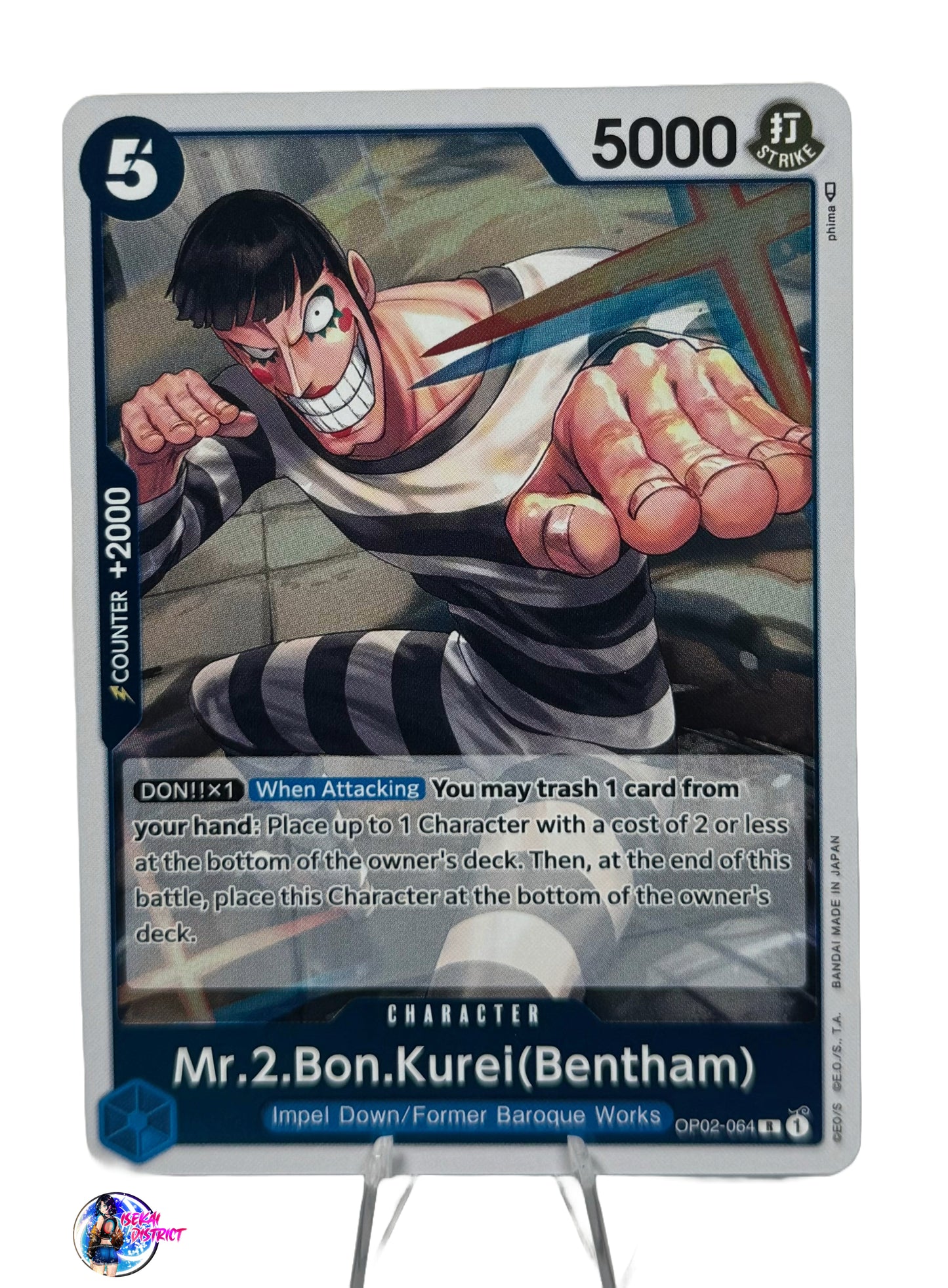 One Piece TCG: Mr.2 Bon.Kurei (Bentham) (OP02-064)