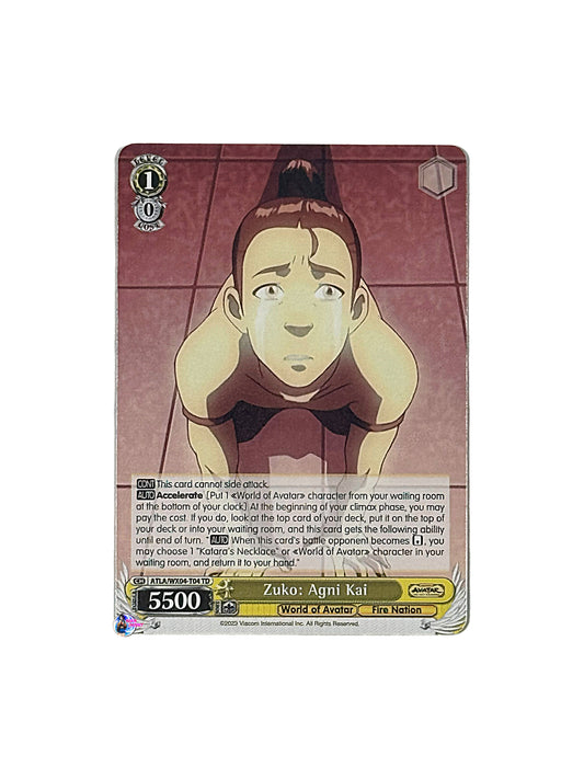 Weiss Schwarz The Last Airbender: Zuko Agni Kai